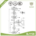 Enclosed Trailer Parts Rear Door Gear Lock